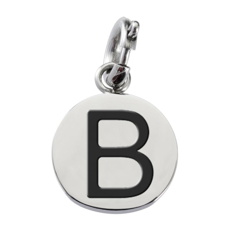 Charm con lettera smaltata Charm con lettera smaltata