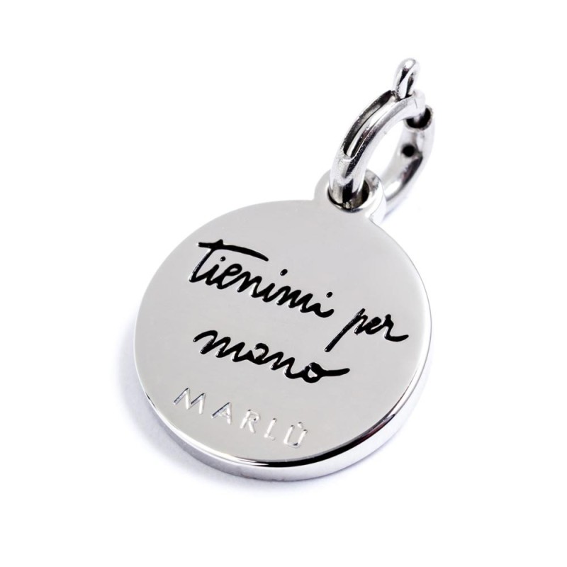 S.STEEL CHARM S.Steel roud charm with mom and daughter. Accessories: CHI0087-7, BAR0014 S.STEEL CHARM S.Steel roud charm with mom and daughter. Accessories: CHI0087-7, BAR0014