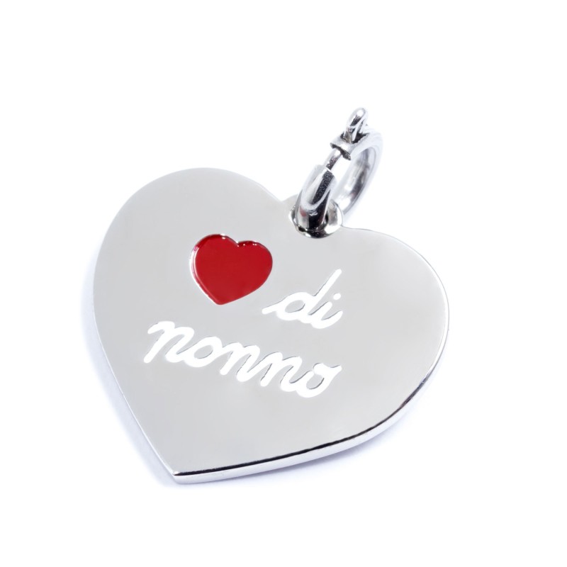 S.STEEL PENDANT CUORE DI NONNO the lock same colour as pendantAccessories: CHI0087-7, BAR0014 S.STEEL PENDANT CUORE DI NONNO the lock same colour as pendantAccessories: CHI0087-7, BAR0014