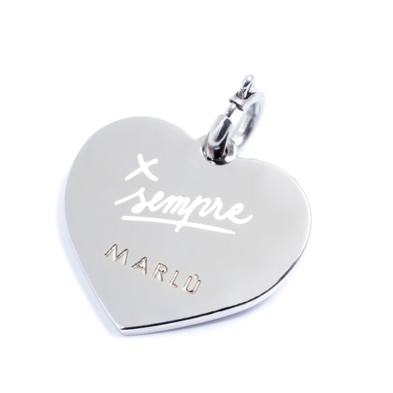 S.STEEL PENDANT CUORE DI NONNO the lock same colour as pendantAccessories: CHI0087-7, BAR0014 S.STEEL PENDANT CUORE DI NONNO the lock same colour as pendantAccessories: CHI0087-7, BAR0014
