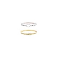 Bracciale Rigido Donna Marlù Basi 18BR073 – Bangle In Acciaio Anallergico, Senza Pietre