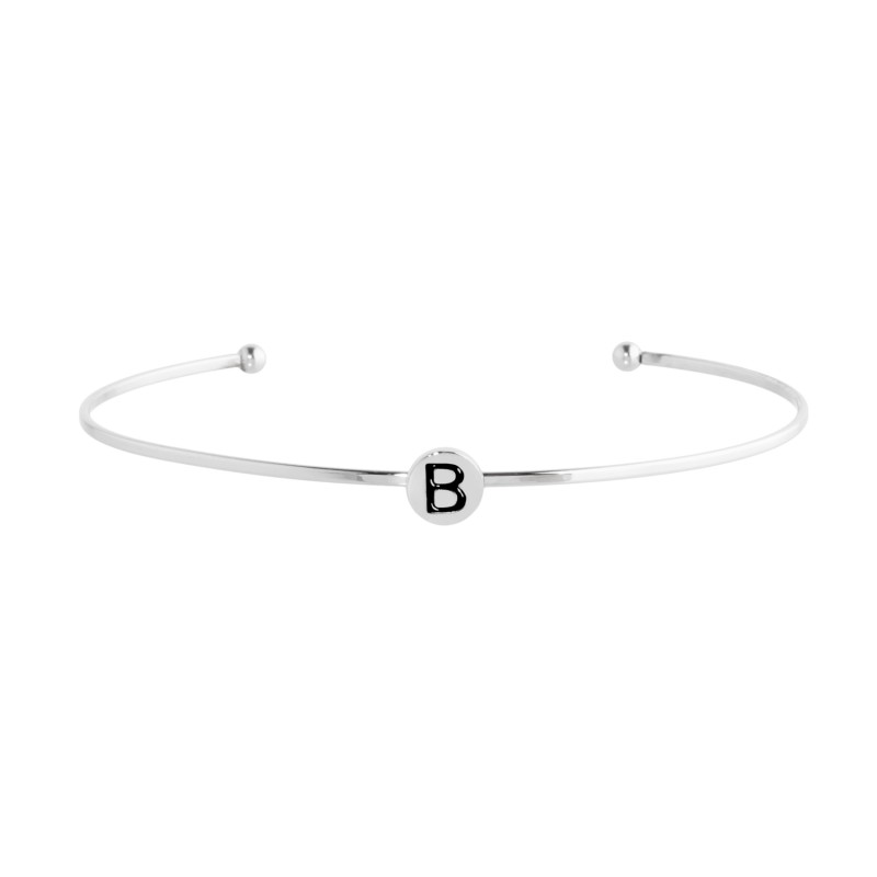 BRACCIALE RIGIDO CON LETTERA BRACCIALE RIGIDO CON LETTERA