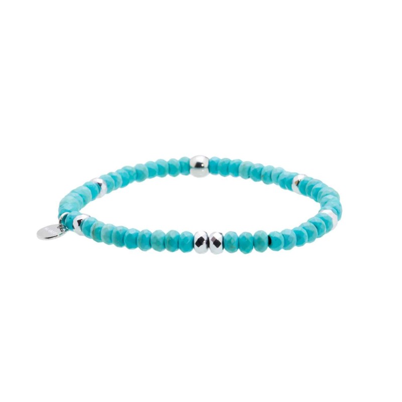 Bracciale elastico in agata Bracciale elastico in agata