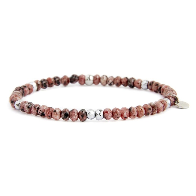 Bracciale elastico in agata Bracciale elastico in agata