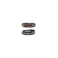 Bracciale cuoio due giri Bracciale cuoio due giri
