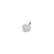 Charm cuore amica con zircone Charm cuore amica con zircone