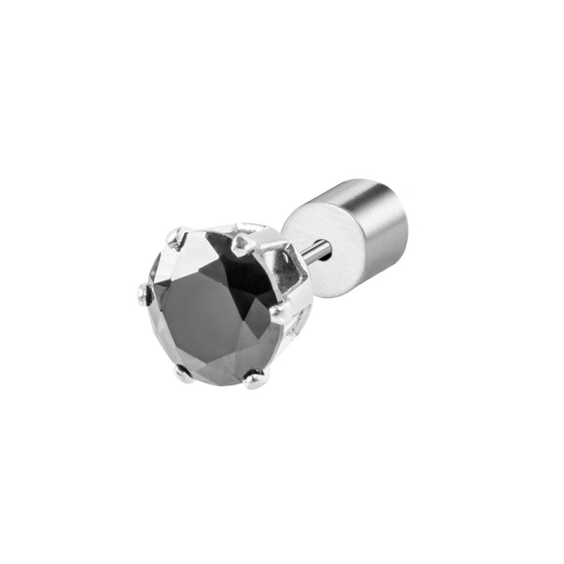 OR MONO CON CZ BIANCO 6MM OR MONO CON CZ BIANCO 6MM