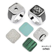 Anello quadrato changy Anello quadrato changy