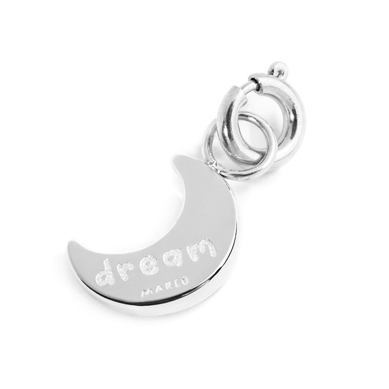 CHARM LUNA CON CZ BLU CHARM LUNA CON CZ BLU