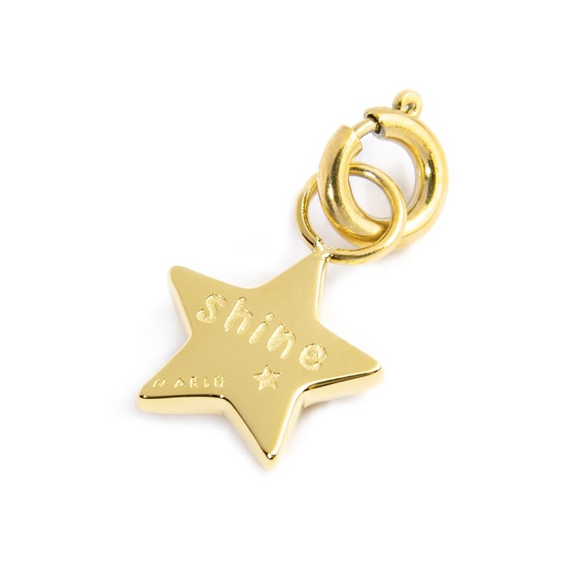 Charm stella con zircone