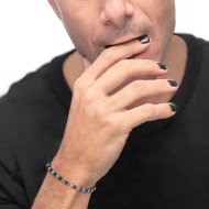 BR ACCIAIO CON RONDELLE ED EMATITE