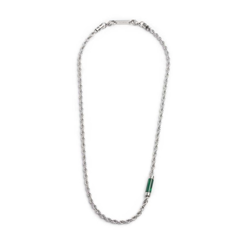 Collana con elemento in pietra Collana con elemento in pietra