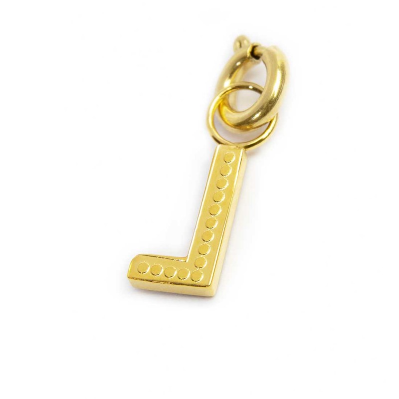 Charm lettera con cristalli Charm lettera con cristalli