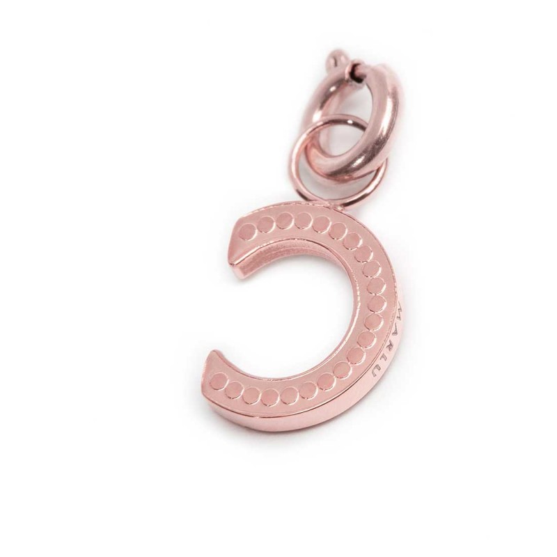 Charm lettera con cristalli Charm lettera con cristalli