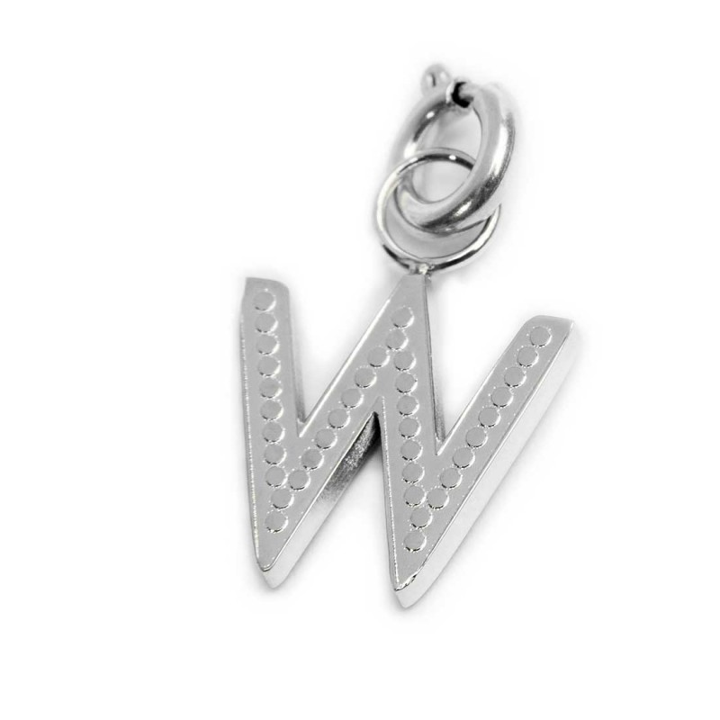 Charm lettera con cristalli Charm lettera con cristalli