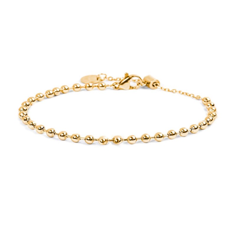 BRACCIALE CATENA A SFERE 3 MM BRACCIALE CATENA A SFERE 3 MM