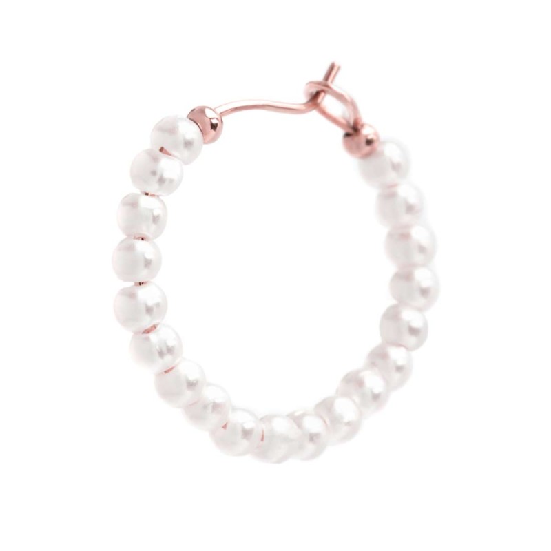 OR MONO CERCHIO CON PERLINE DI MADRE PERLE OR MONO CERCHIO CON PERLINE DI MADRE PERLE