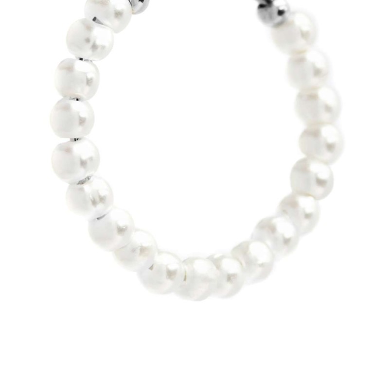 OR MONO CERCHIO CON PERLINE DI MADRE PERLE