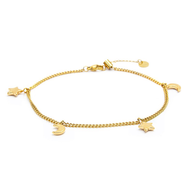 CAVIGLIERA LUNA E STELLA PENDENTI