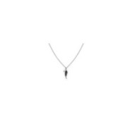 S.STEEL NECKLACE WING PENDANT S.steel necklace with grumetta chain 1,80 mm width and 0,80 thickness. Pendant with s.steel with b