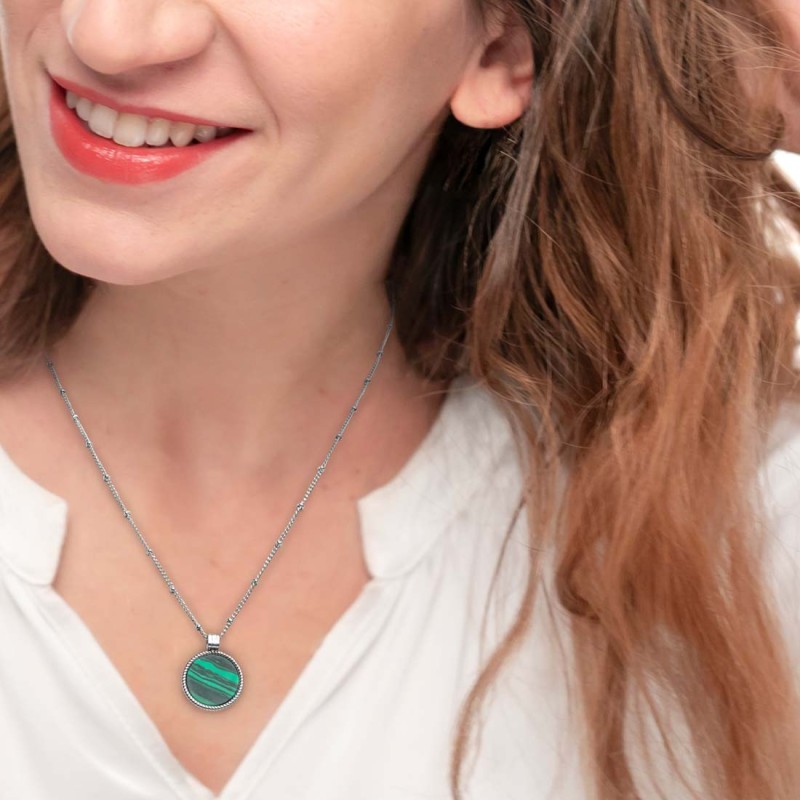 CN ACC CON PEND TONDO CON PIETRA