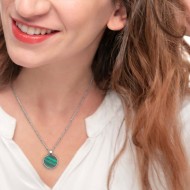 CN ACC CON PEND TONDO CON PIETRA