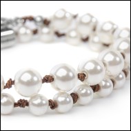 Bracciali con perle da 6 e 8 mm