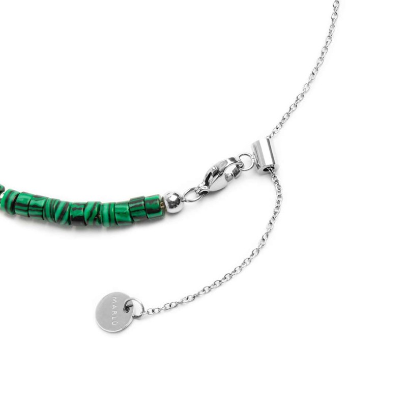 Collana con pendente e collana con pietre a rondelle