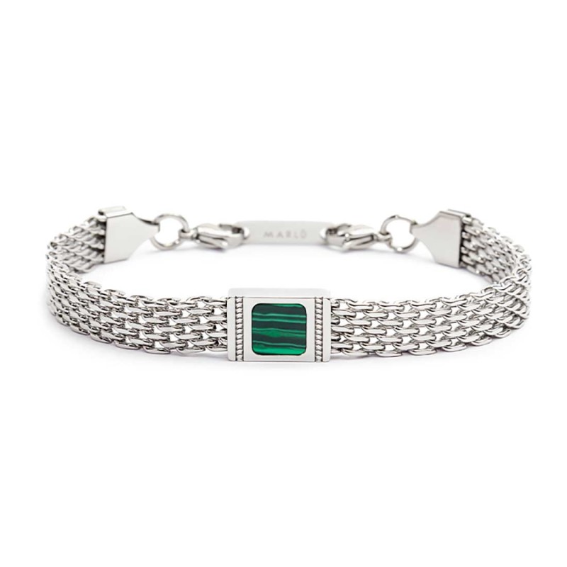 Bracciale elementi in pietra e bracciale con pietra centrale Bracciale elementi in pietra e bracciale con pietra centrale