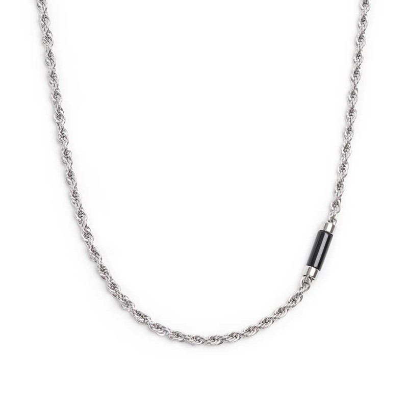 Collana rosa dei venti e collana con elemento in pietra Collana rosa dei venti e collana con elemento in pietra