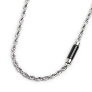 Collana rosa dei venti e collana con elemento in pietra Collana rosa dei venti e collana con elemento in pietra