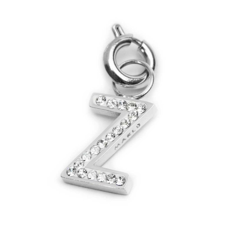 Bracciale con perle di fiume e bracciale a sfere con charm lettera cristalli Bracciale con perle di fiume e bracciale a sfere con charm lettera cristalli
