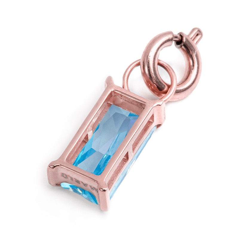 CHARM BAGUETTE CON CUBIC ZIRCONIA