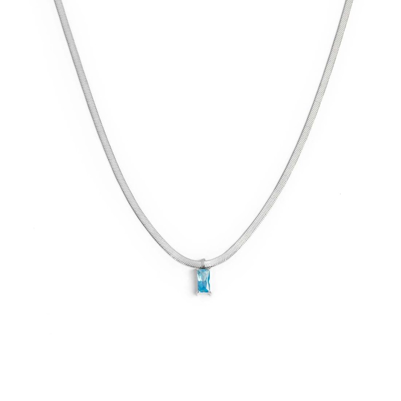 CN SNAKE PIATTA CON CZ BAGUETTE CN SNAKE PIATTA CON CZ BAGUETTE