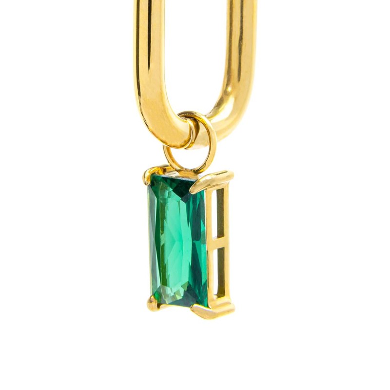 OR MONO OVALE CON CZ BAGUETTE PEND OR MONO OVALE CON CZ BAGUETTE PEND