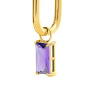 OR MONO OVALE CON CZ BAGUETTE PEND OR MONO OVALE CON CZ BAGUETTE PEND