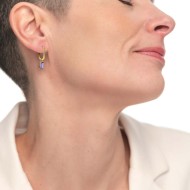 OR MONO OVALE CON CZ BAGUETTE PEND OR MONO OVALE CON CZ BAGUETTE PEND