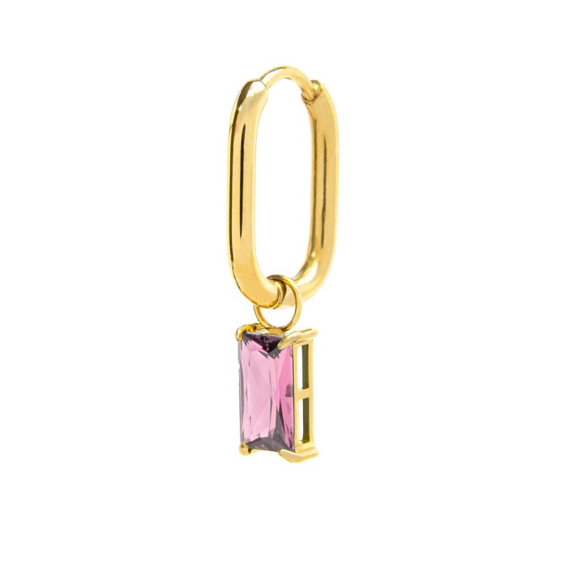 OR MONO OVALE CON CZ BAGUETTE PEND OR MONO OVALE CON CZ BAGUETTE PEND