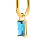 OR MONO OVALE CON CZ BAGUETTE PEND OR MONO OVALE CON CZ BAGUETTE PEND