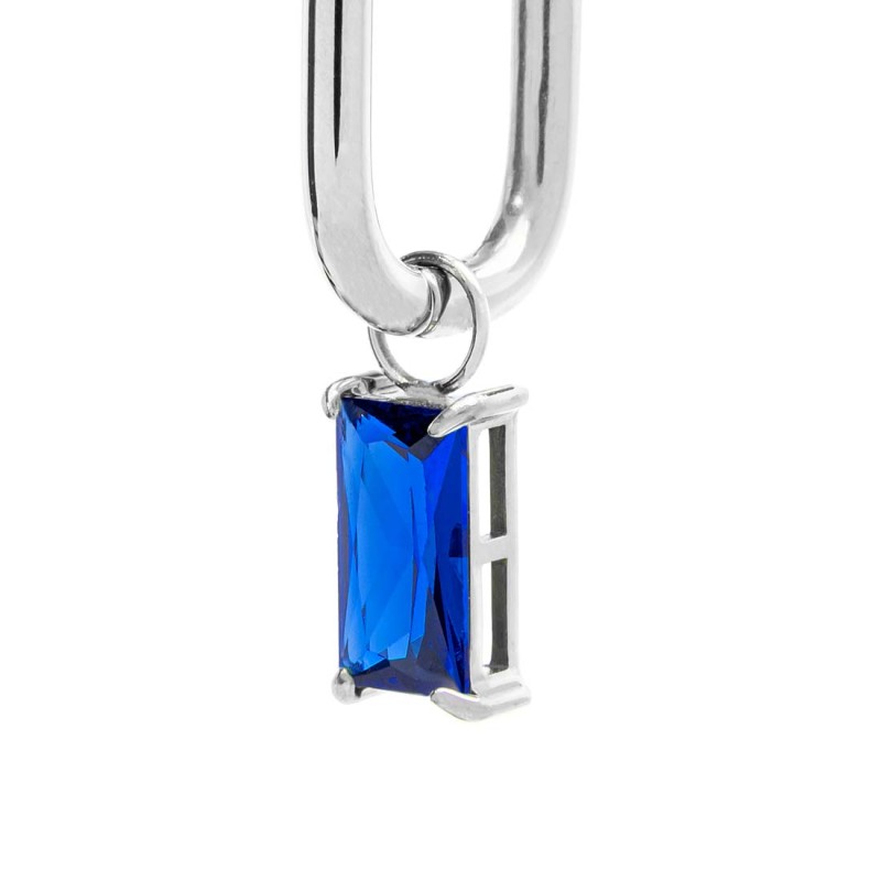 OR MONO OVALE CON CZ BAGUETTE PEND OR MONO OVALE CON CZ BAGUETTE PEND
