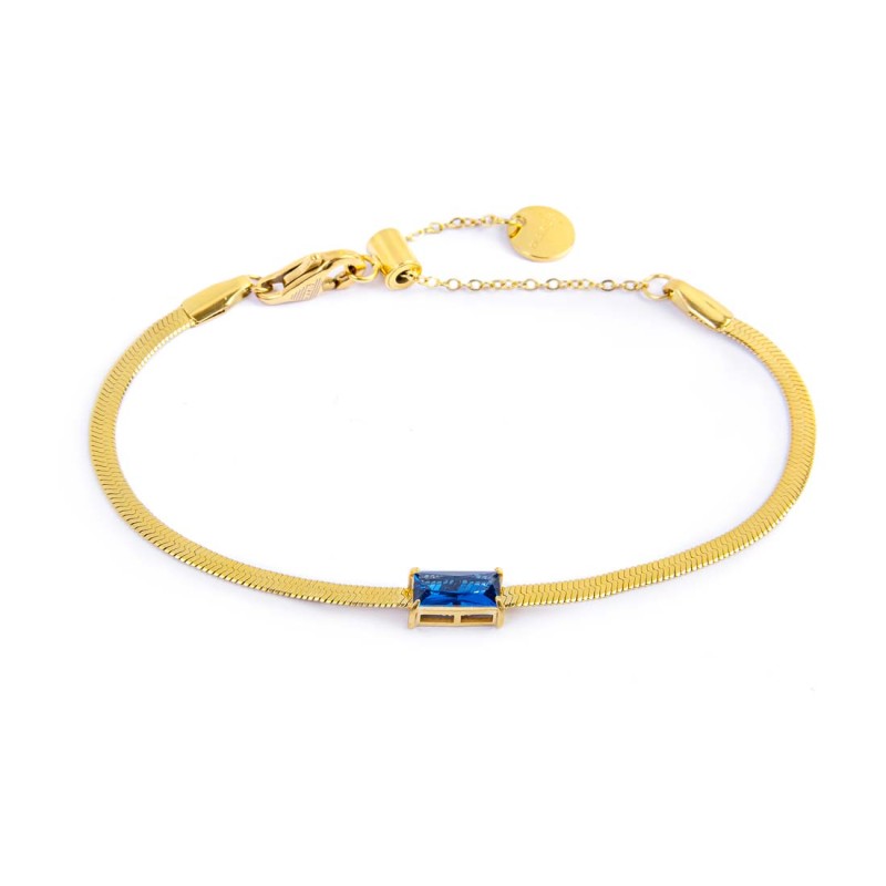BR SNAKE PIATTA CON CZ BAGUETTE BR SNAKE PIATTA CON CZ BAGUETTE