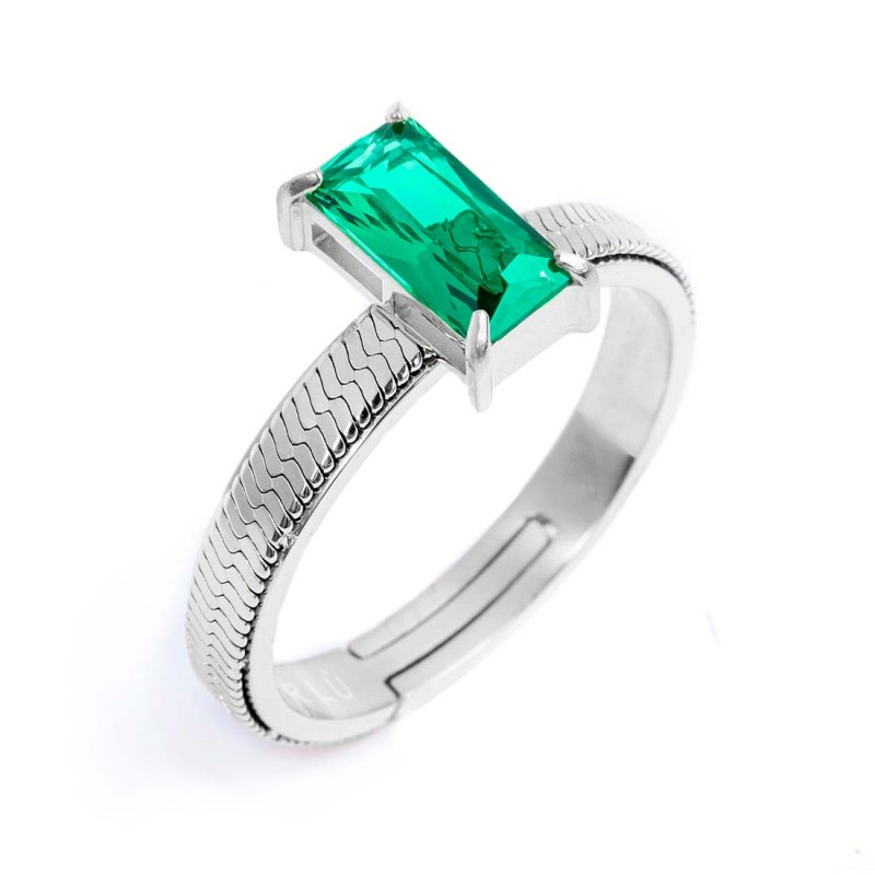 AN A FASCETTA CON CUBIC ZIRCONIA BAGUETTE AN A FASCETTA CON CUBIC ZIRCONIA BAGUETTE