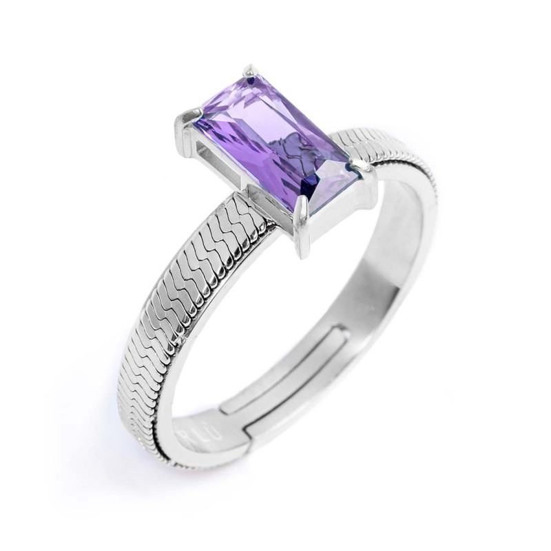 AN A FASCETTA CON CUBIC ZIRCONIA BAGUETTE AN A FASCETTA CON CUBIC ZIRCONIA BAGUETTE
