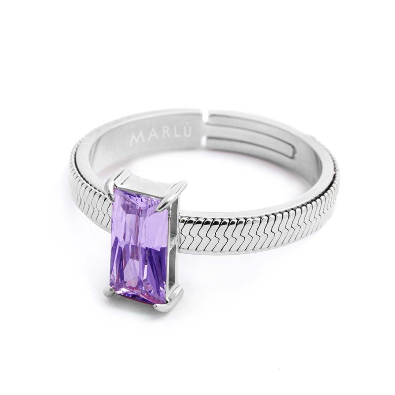 AN A FASCETTA CON CUBIC ZIRCONIA BAGUETTE AN A FASCETTA CON CUBIC ZIRCONIA BAGUETTE