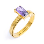AN A FASCETTA CON CUBIC ZIRCONIA BAGUETTE AN A FASCETTA CON CUBIC ZIRCONIA BAGUETTE