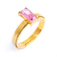 AN A FASCETTA CON CUBIC ZIRCONIA BAGUETTE AN A FASCETTA CON CUBIC ZIRCONIA BAGUETTE