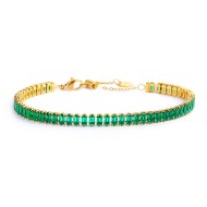 Bracciale tennis cristalli baguette Bracciale tennis cristalli baguette