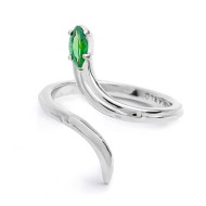 Anello serpente con zircone Anello serpente con zircone