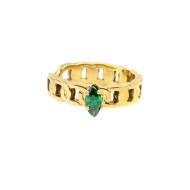 OR MONO EARCUFF GRUMETTA CON CRISTALLO