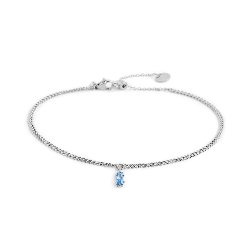 CAVIGLIERA CON CUBIC ZIRCONIA BAGUETTE